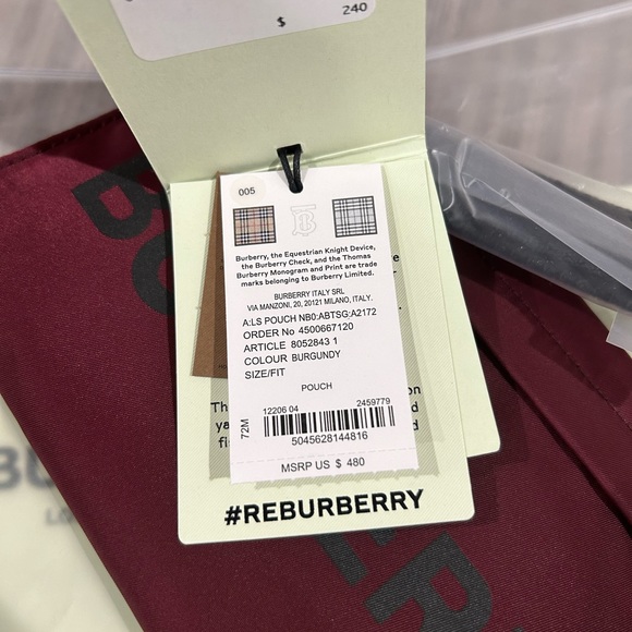 burberry zip pouch - Picture 5 of 7